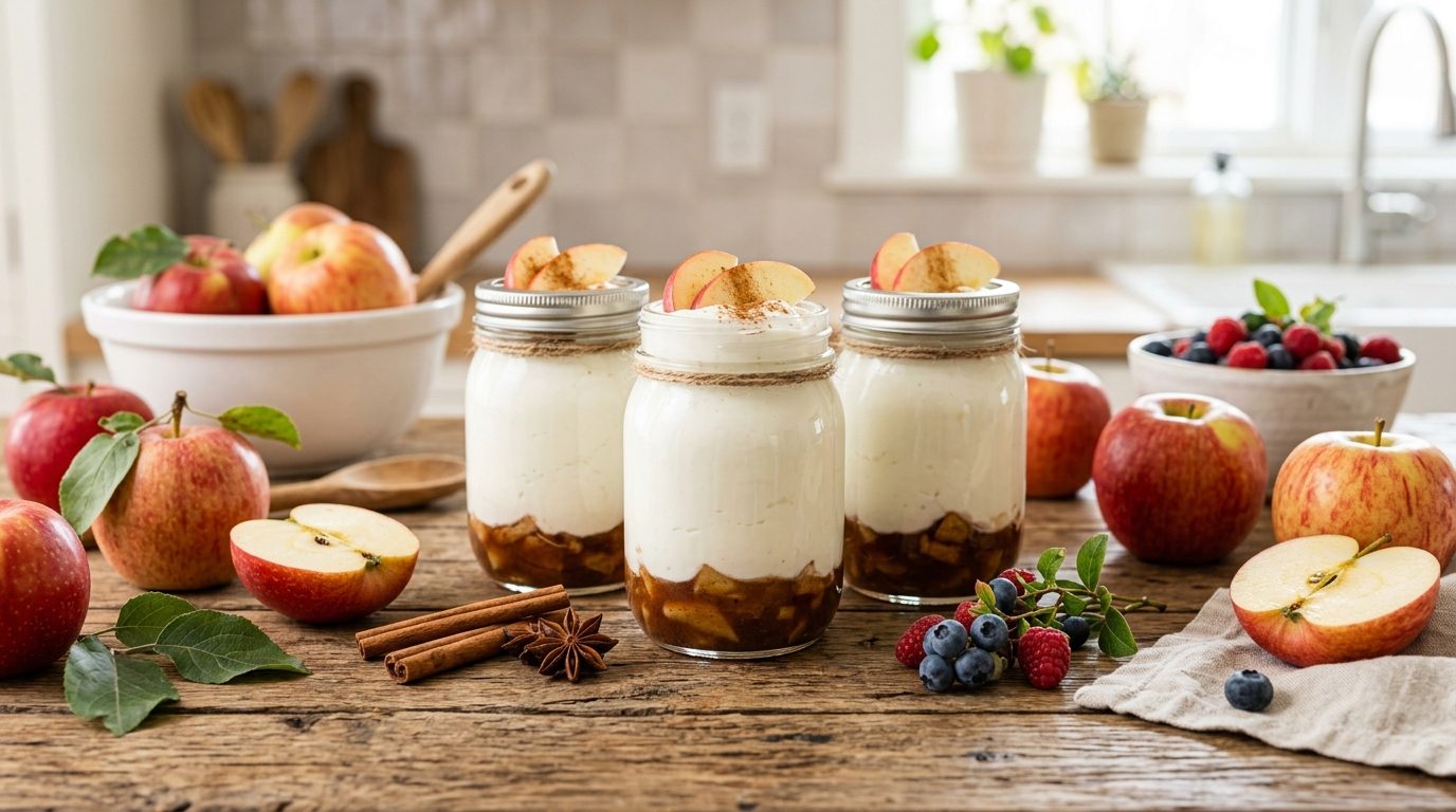 Astuces pour des yaourts à la pomme-cannelle réussis à la yaourtière
