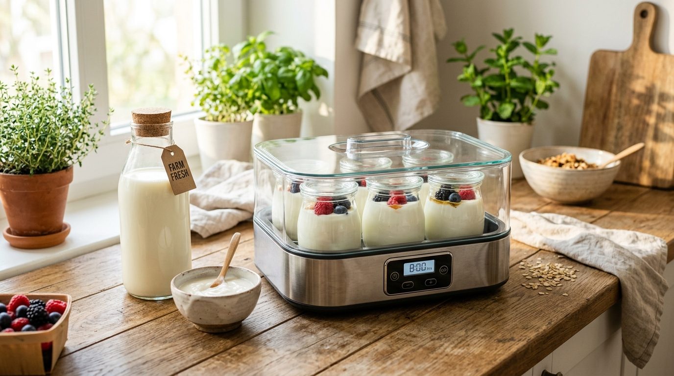 Comment choisir une yaourtière pour des yaourts au lait cru parfaits ?