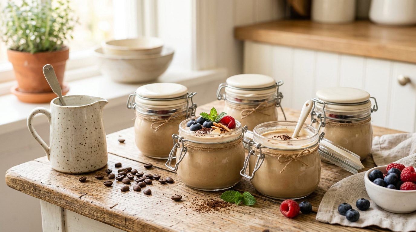 Comment faire des yaourts au café maison à la yaourtière