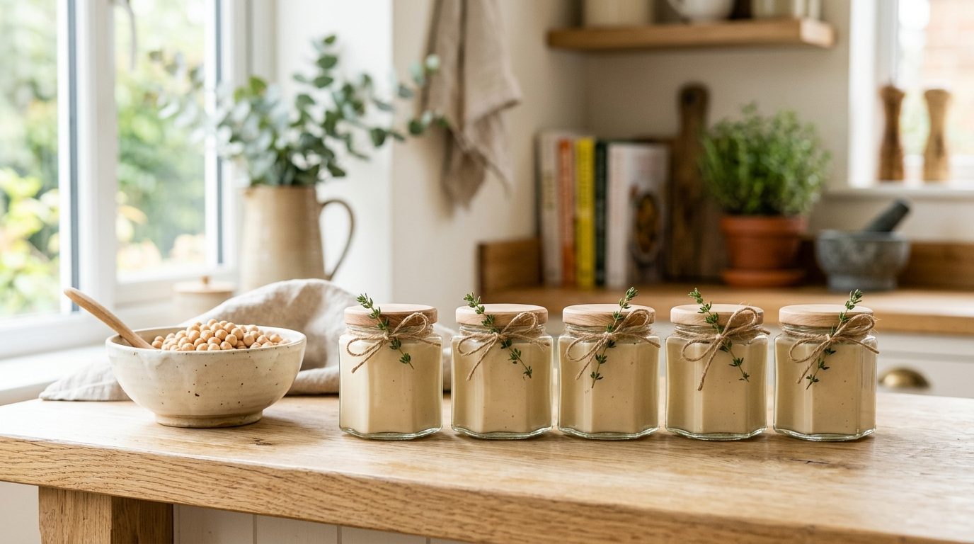 Comparaison des yaourtières pour yaourts au lait de pois chiche