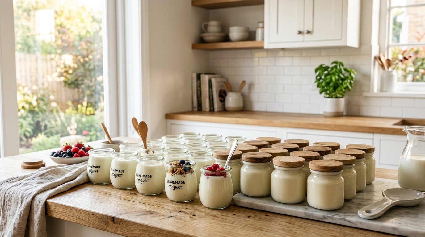 Comparatif des yaourtières selon leur capacité : quel nombre de pots choisir ?