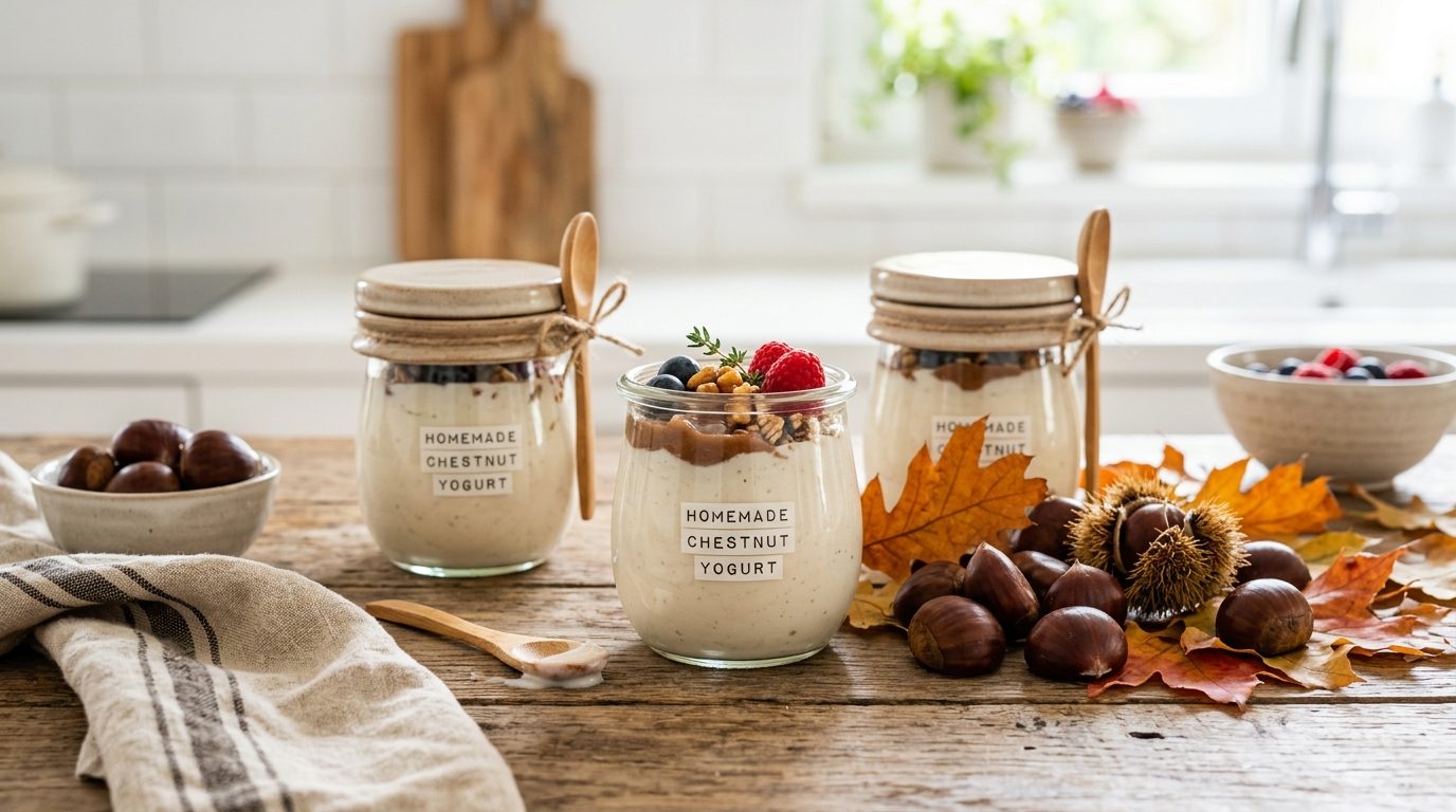 Comparatif des yaourtières pour yaourts au lait de châtaigne