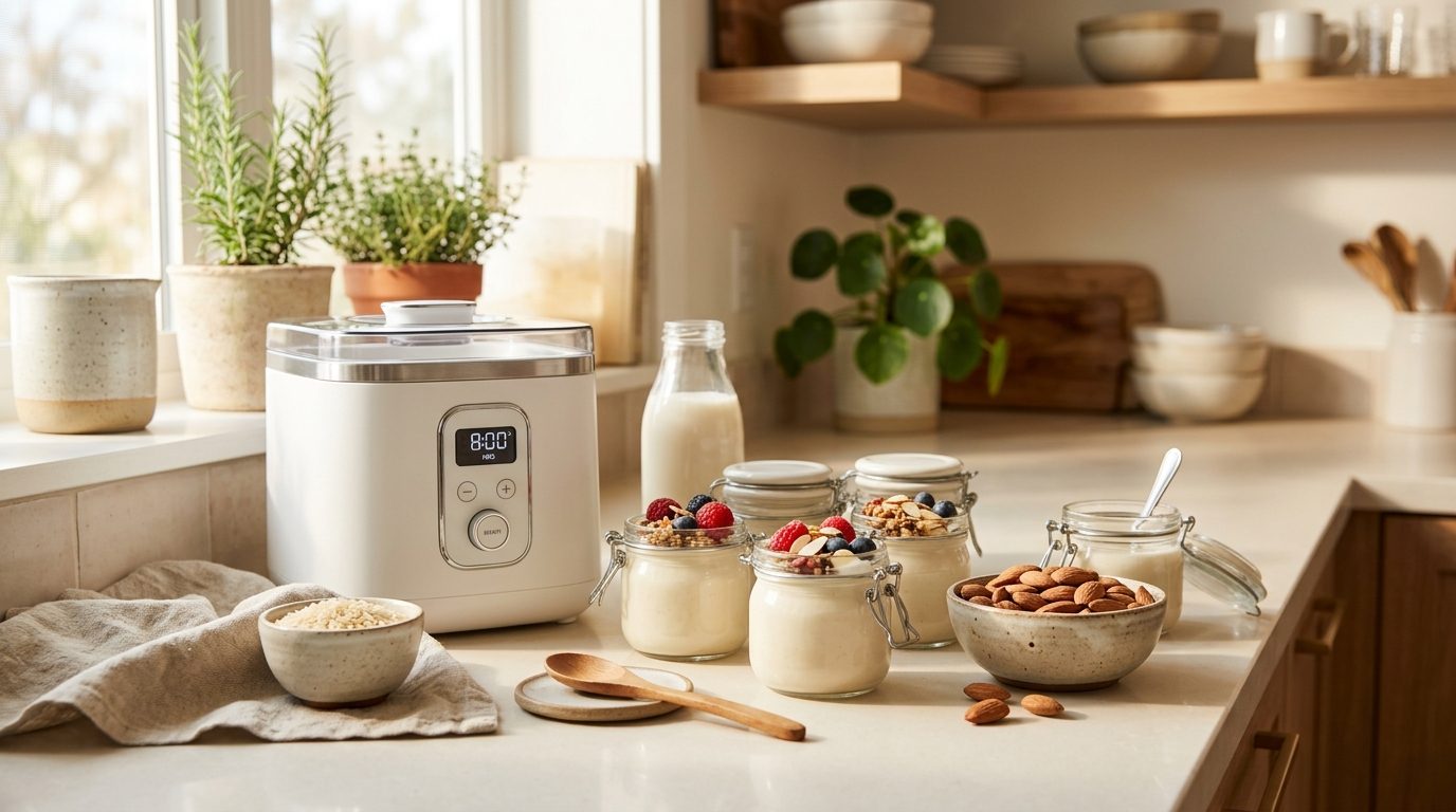 Comparatif des yaourtières pour yaourts au lait de riz et d&rsquo;amande