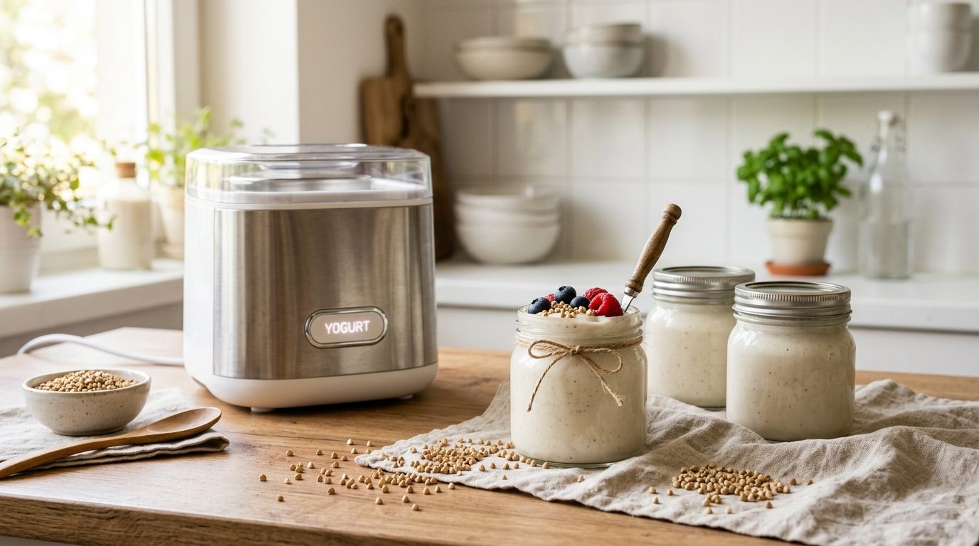 Comparatif des yaourtières pour yaourts au lait de sarrasin
