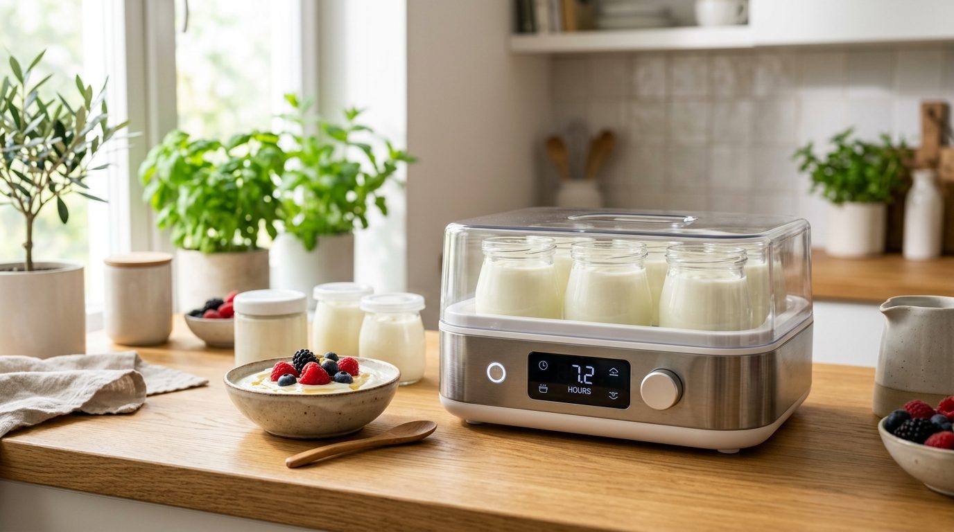 Guide d&rsquo;achat : bien choisir une yaourtière avec mémorisation de recettes