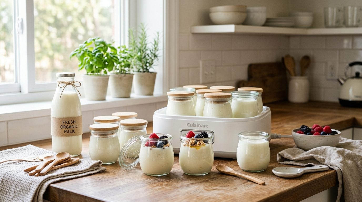 Les avantages écologiques de faire ses yaourts maison