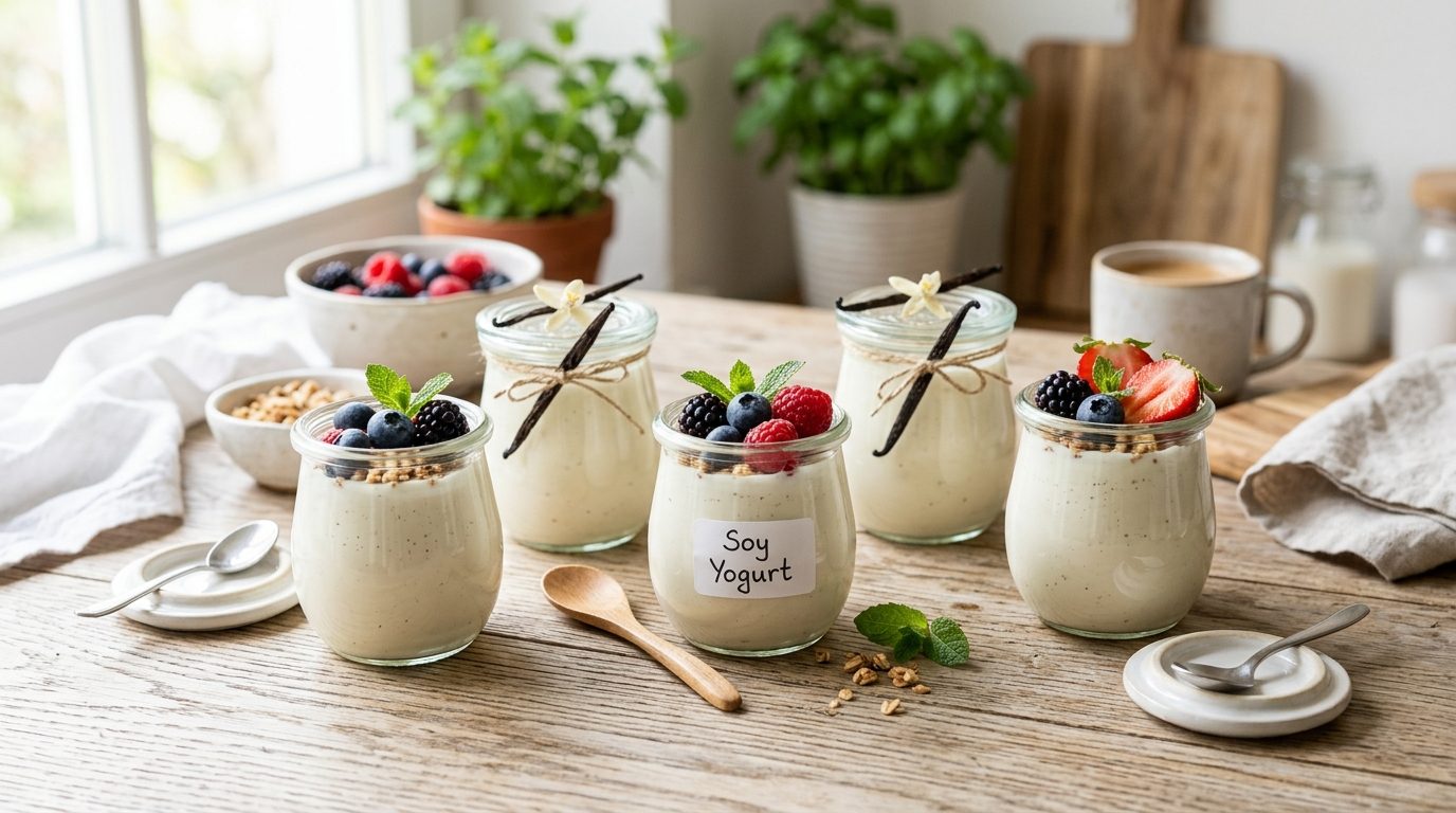Les meilleures yaourtières pour réussir des yaourts au lait de soja parfaits