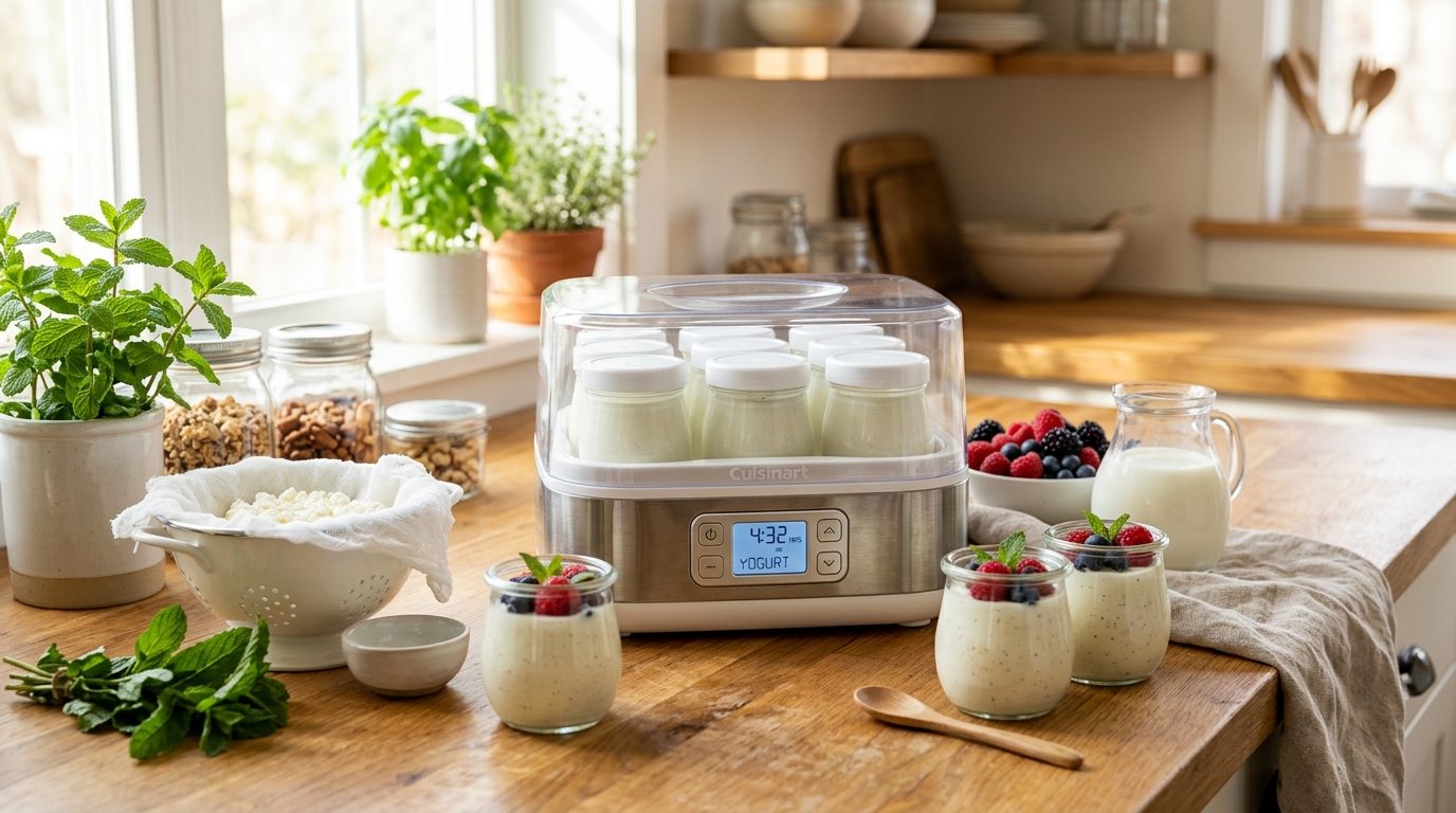 Les yaourtières multifonctions pour les gourmets : desserts et créations maison
