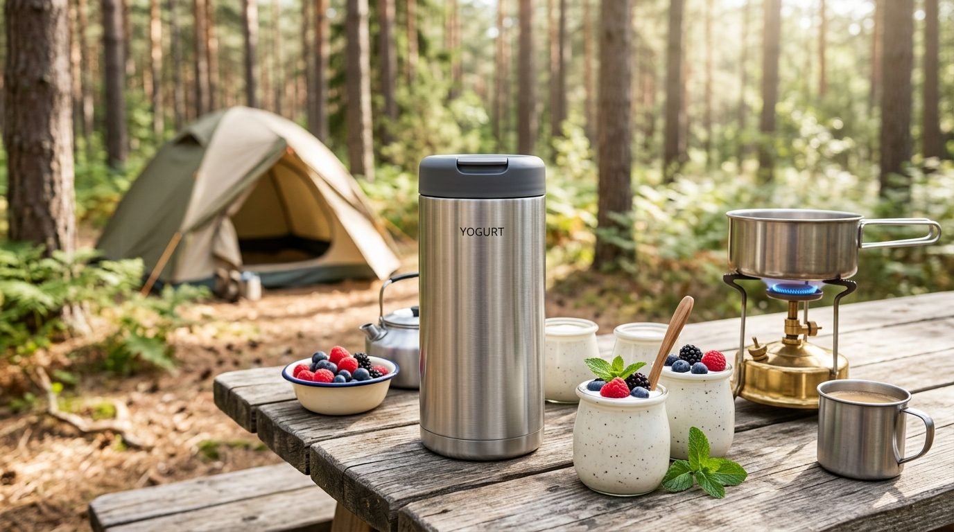 Yaourtière portable et camping : guide complet pour faire ses yaourts en pleine nature