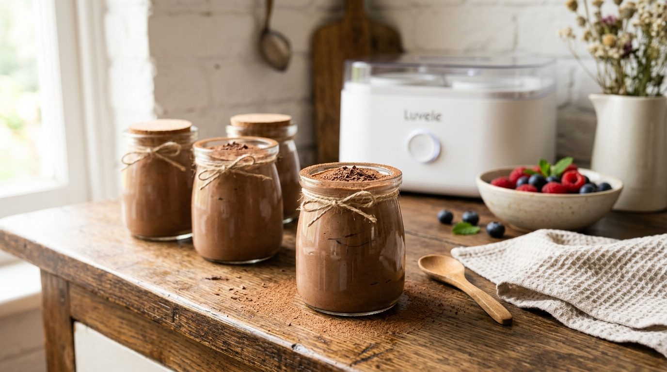 Les yaourtières pour les amateurs de yaourts au chocolat