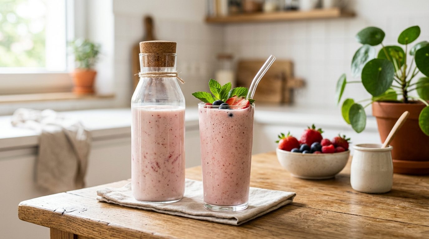 Les yaourtières pour préparer des boissons rafraîchissantes et yaourts à boire maison