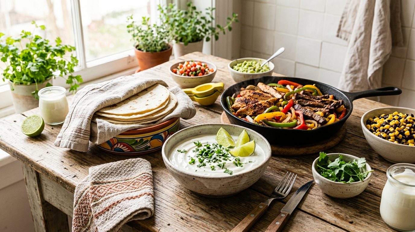 Yaourtière et fajitas : réalisez des sauces onctueuses et saines pour vos soirées mexicaines