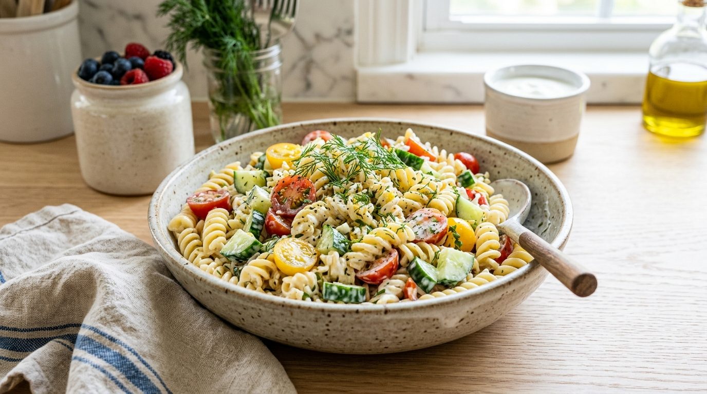 Yaourtière et salades de pâtes : le secret de sauces maison légères et crémeuses