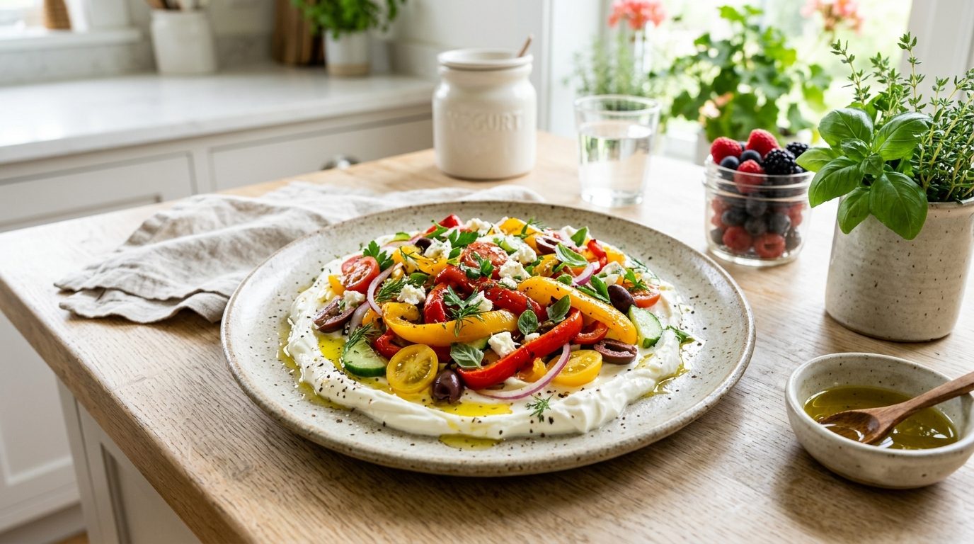 Sublimer les Salades de Poivrons grâce aux Yaourts Faits Maison