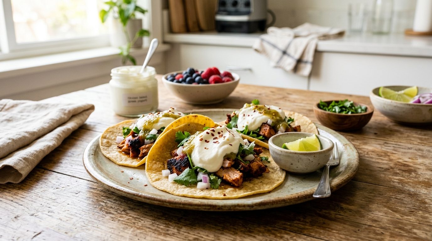 Yaourt maison et tacos : le secret des meilleures garnitures mexicaines