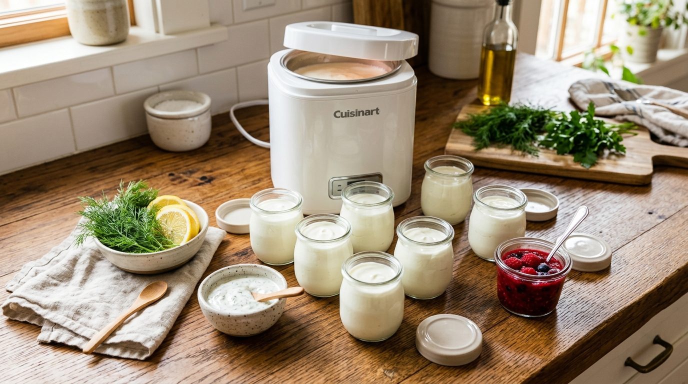 Réussir ses yaourts maison pour des sauces salées et sucrées onctueuses