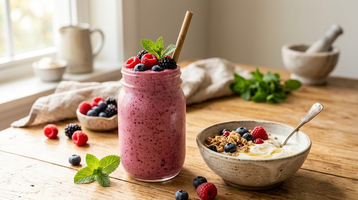 Sublimer vos smoothies avec du yaourt fait maison : bienfaits et astuces
