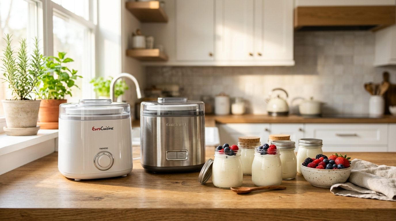 Yaourtières avec ou sans réglage du temps de fermentation : le comparatif