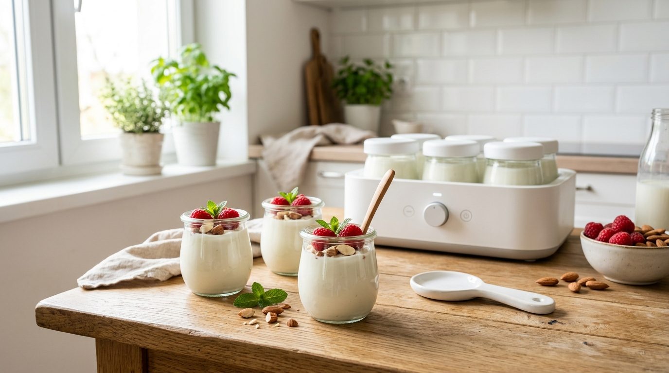 Yaourtières pour yaourts à base de plantes : notre sélection d&rsquo;appareils performants