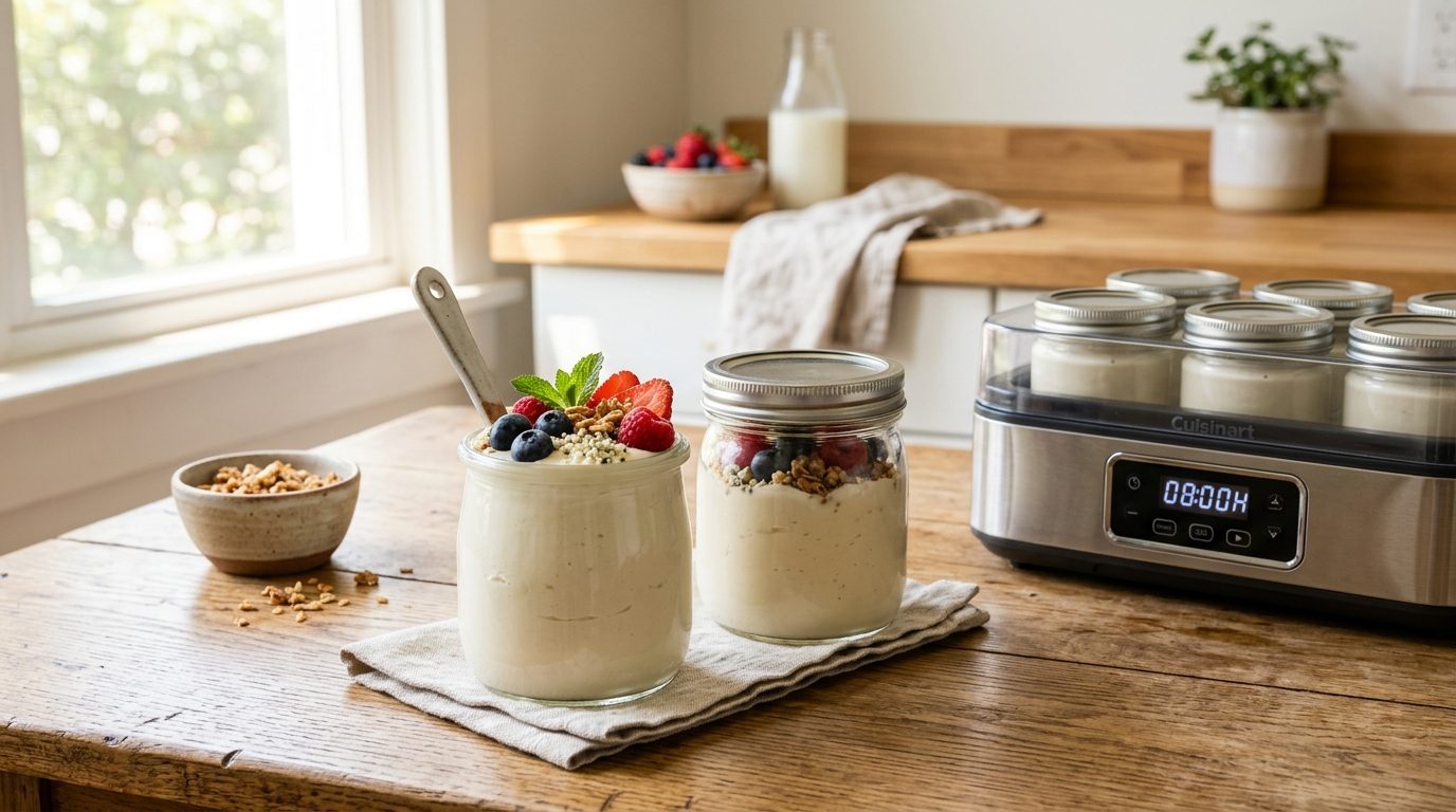 Yaourtières pour yaourts au lait de pois chiche : les options à privilégier