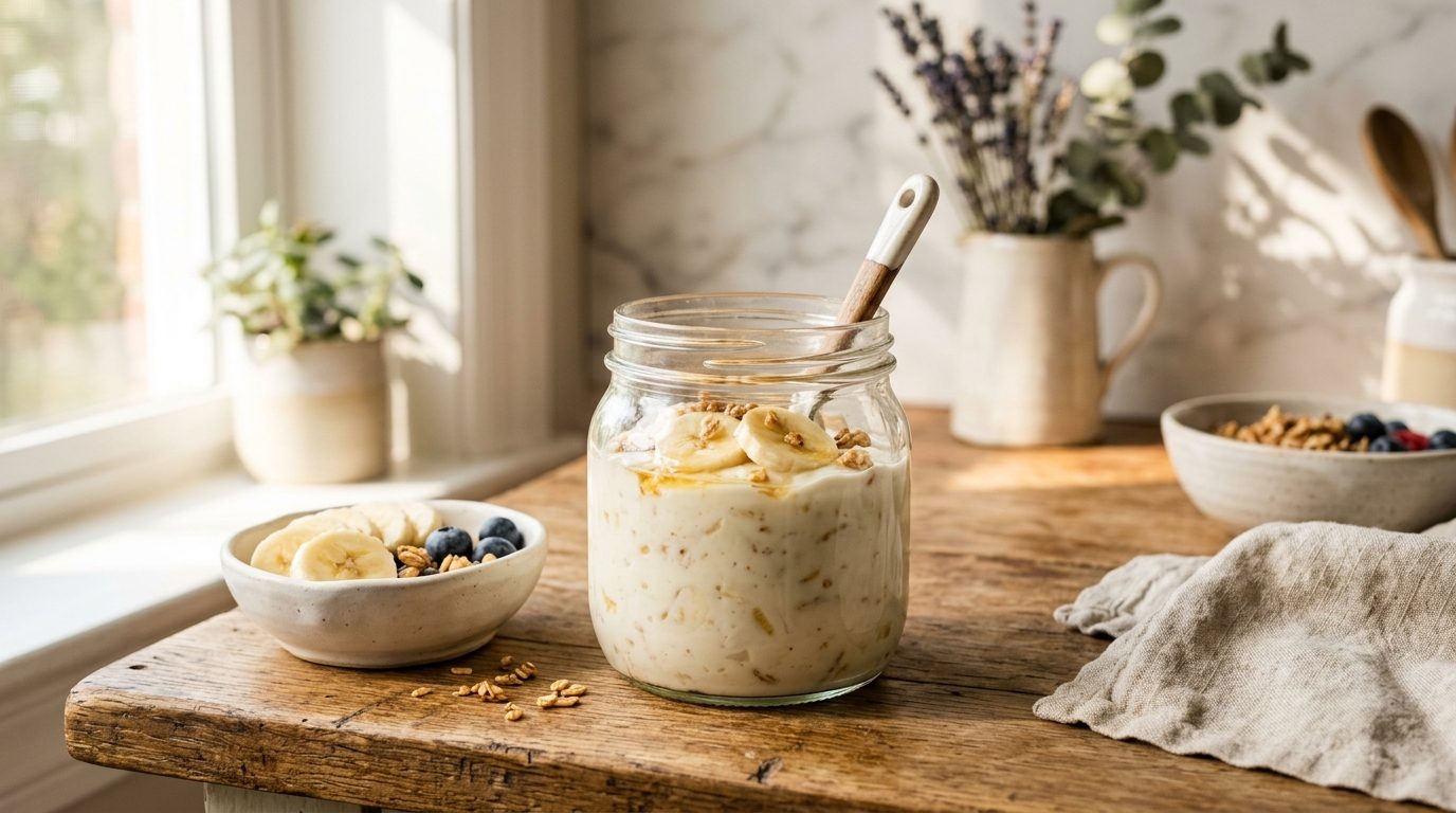 Yaourts maison à la banane : les secrets d&rsquo;une texture crémeuse et savoureuse
