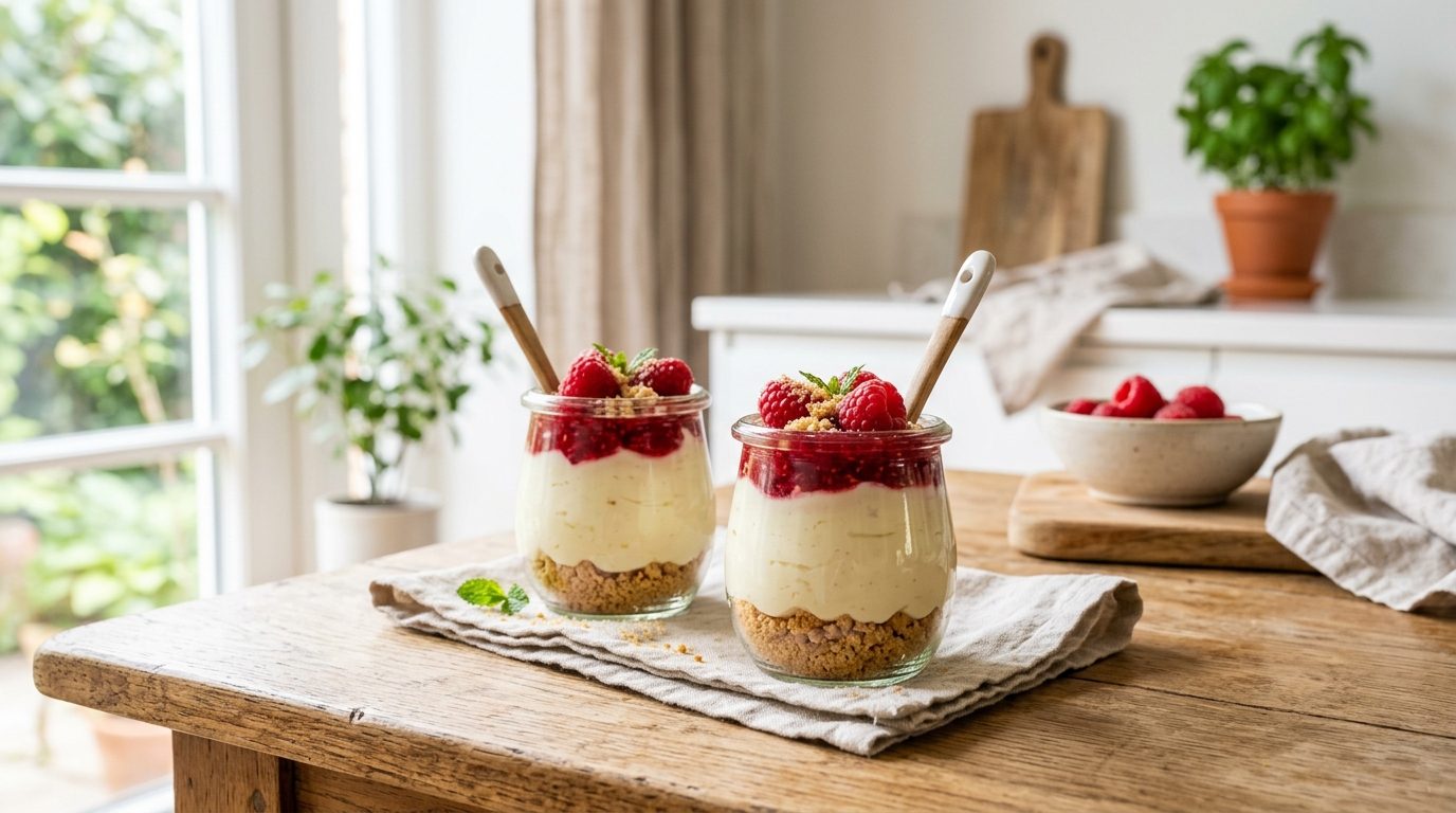 Yaourts au cheesecake : comment capturer le goût du dessert classique